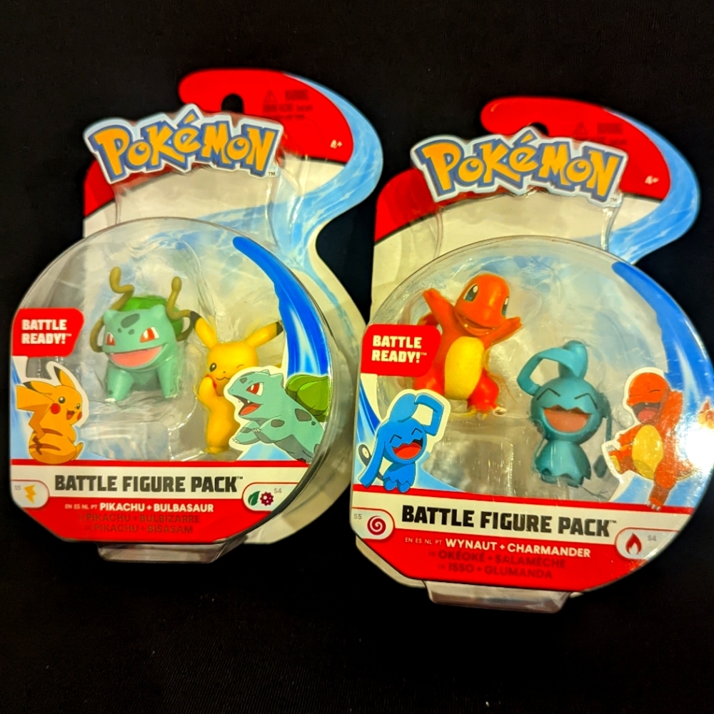 Pokemon Figures toy Pikachu Bulbasaur Wynaut Charmander new toy